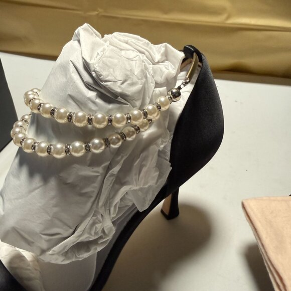 Badgley Mischka Women's Loretta Sandals Black Size 9 NEW - Picture 5 of 10